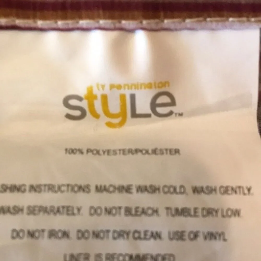 Unbranded shower curtain